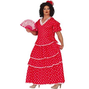 Disfraz de Flamenca Lunares para hombre