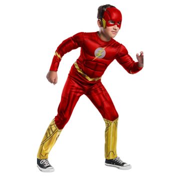 Disfraz de Flash™ Musculoso Deluxe infantil