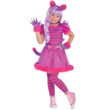 Disfraz de Gato Cheshire para niña