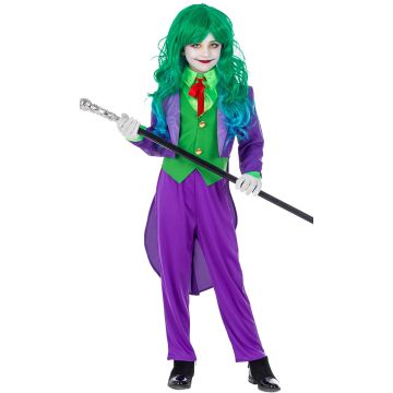 Disfraz de Joker Perversa para niña