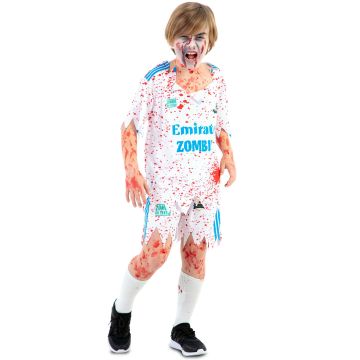 Disfraz de Jugador Fútbol Zombie para infantil