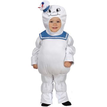 Disfraz de Marshmallow Cazafantasmas para bebé