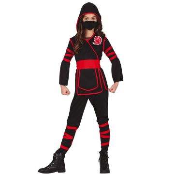 Disfraz de Ninja de la Niebla para niña