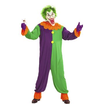 Disfraz de Payaso Joker para adulto