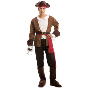 Disfraz de Pirata Bucanero para hombre