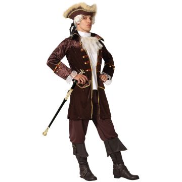 Disfraz de Pirata Marrón para hombre
