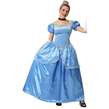 Disfraz de Princesa Azul para mujer