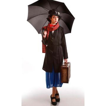 Disfraz de Señorita Poppins para mujer