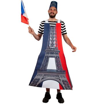 Disfraz de Torre Eiffel para adulto