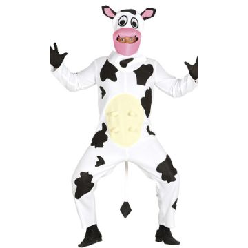 Disfraz de Vaca Manchas para adulto