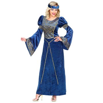 Disfraz XXL Dama Medieval Davinia para mujer