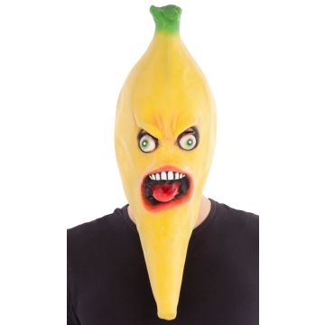 Máscara de látex de Plátano Siniestro