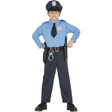 Disfraz de Policía Musculoso para niño