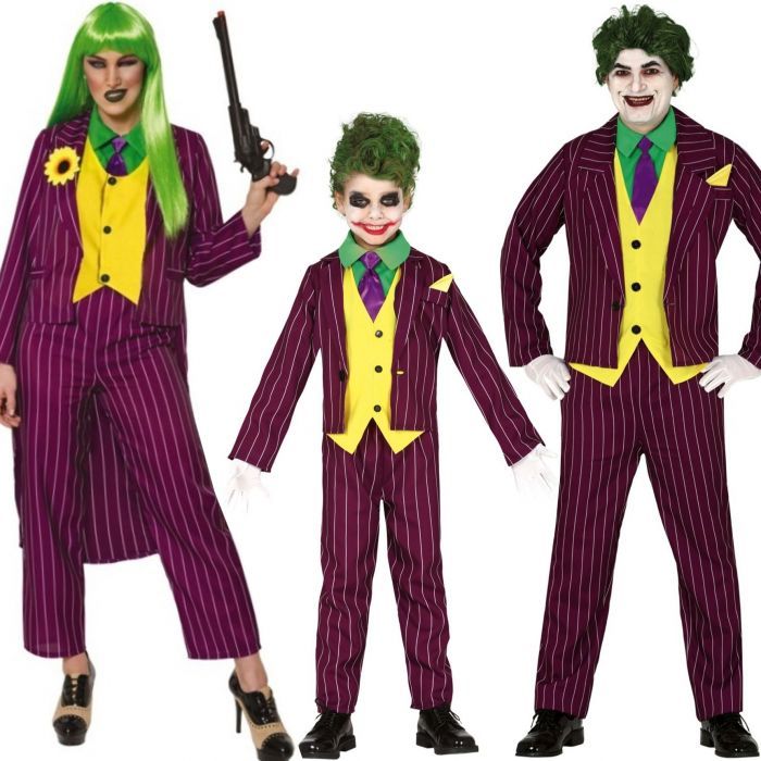 Aptitud doble logo Comprar online Disfraces en grupo de Joker