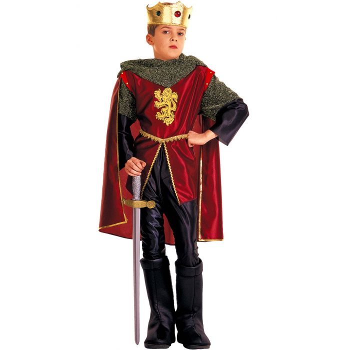 Móvil Prevención Aparecer Disfraz Caballero Real Infantil niño, Talla: 5 a 13 años