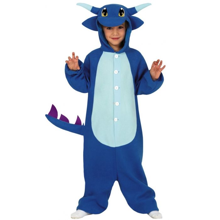 álbum sesión Sur oeste Disfraz de Dragón Pokémon Azul para niño y niña