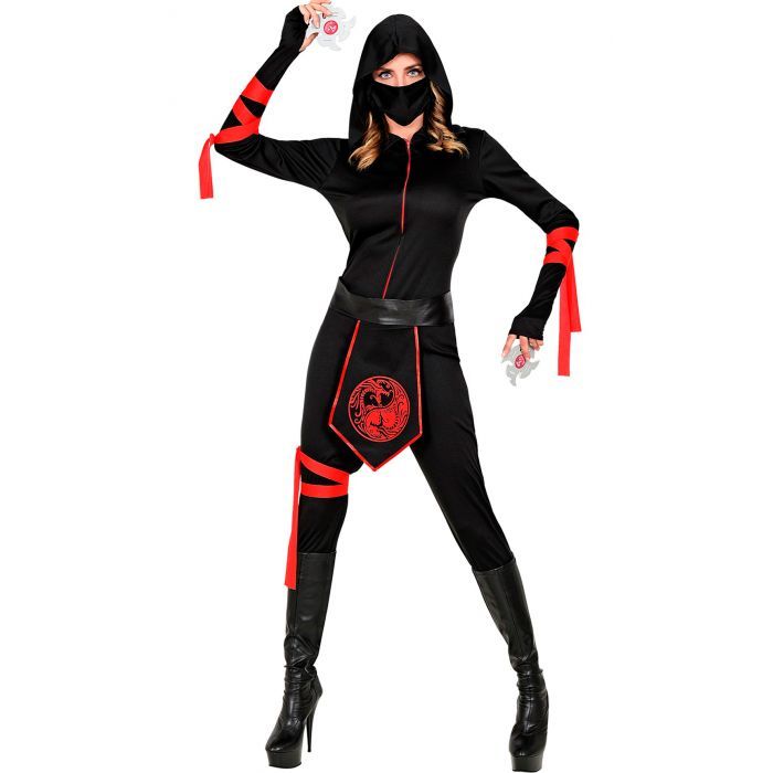Intención nacido Perfecto Disfraz de Ninja Secreta para mujer adulta