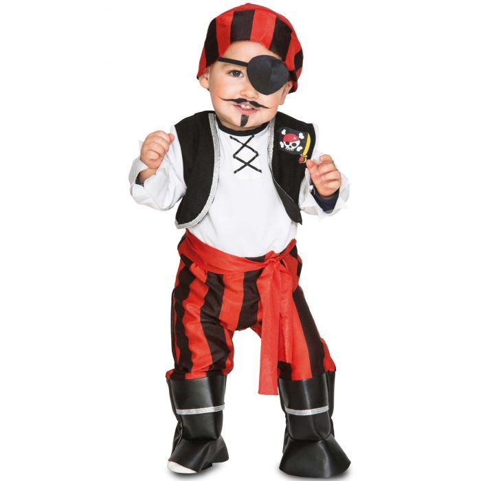 Disfraz de Pirata William para niño y niña