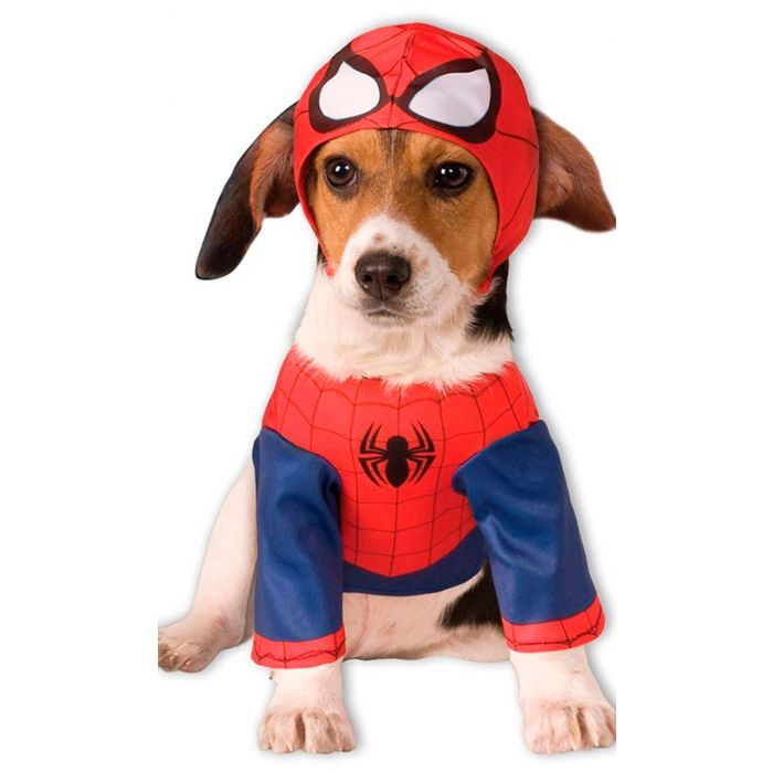 Disfraz de Spiderman? para perro y gato