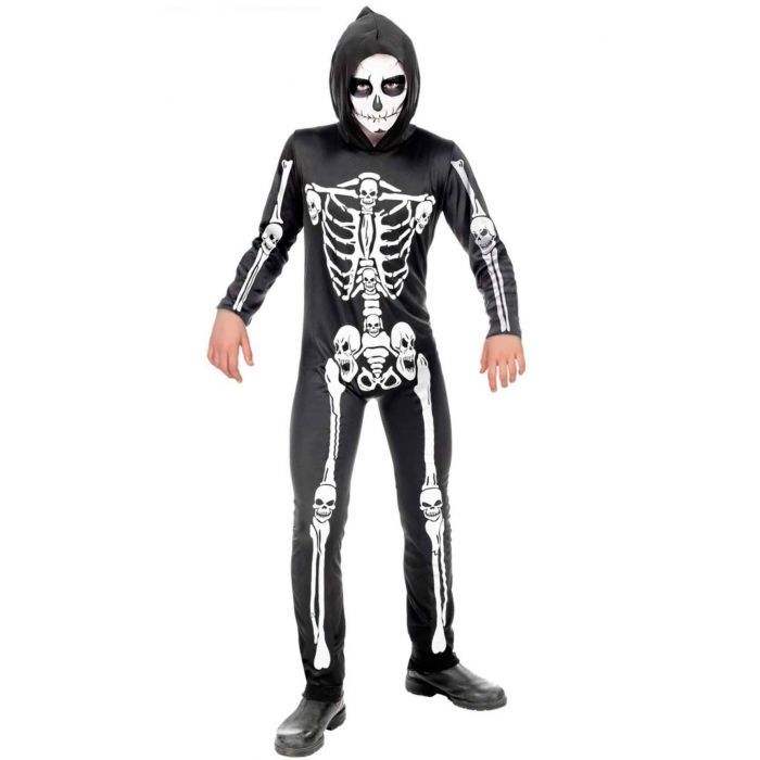 dígito Perseguir entregar Disfraz de Esqueleto Siniestro para niño