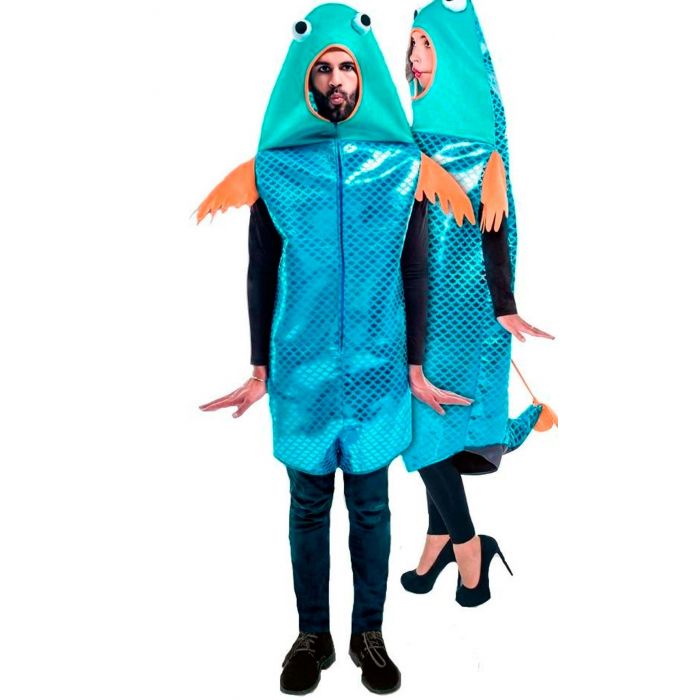 Salón Necesario sentido común Disfraz de Pez Azul para hombre y mujer