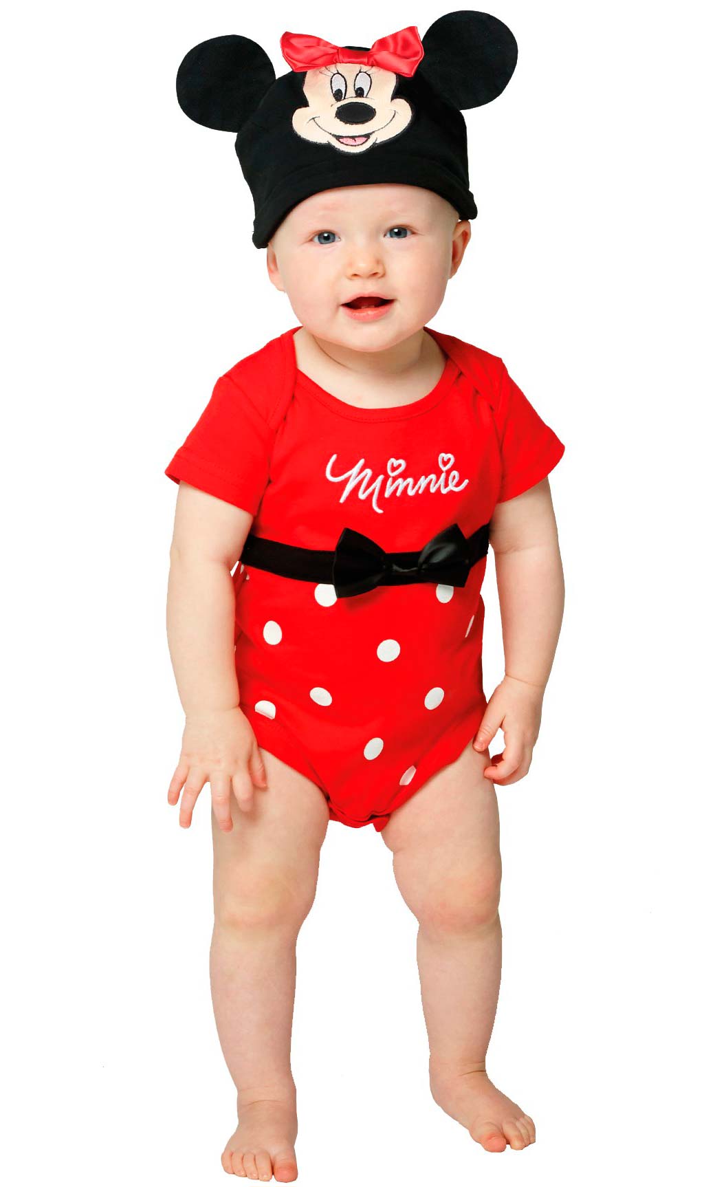 Disfraz de Minnie Mouse™ Body para bebé