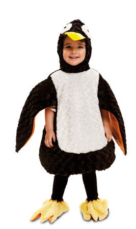 No pretencioso aterrizaje experiencia Disfraz Pingüino Peluche bebe, Talla: 12 a 24 meses