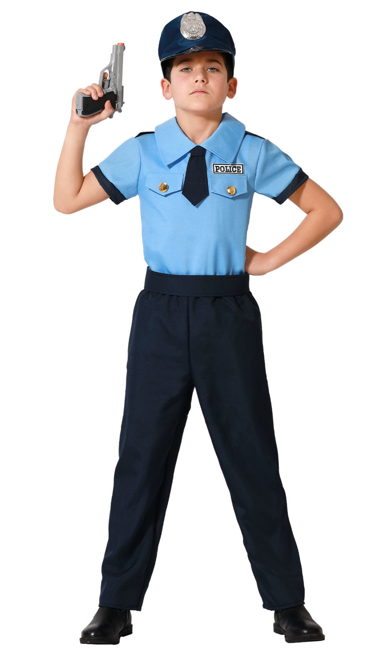 Disfraz de Policía Básico para niño