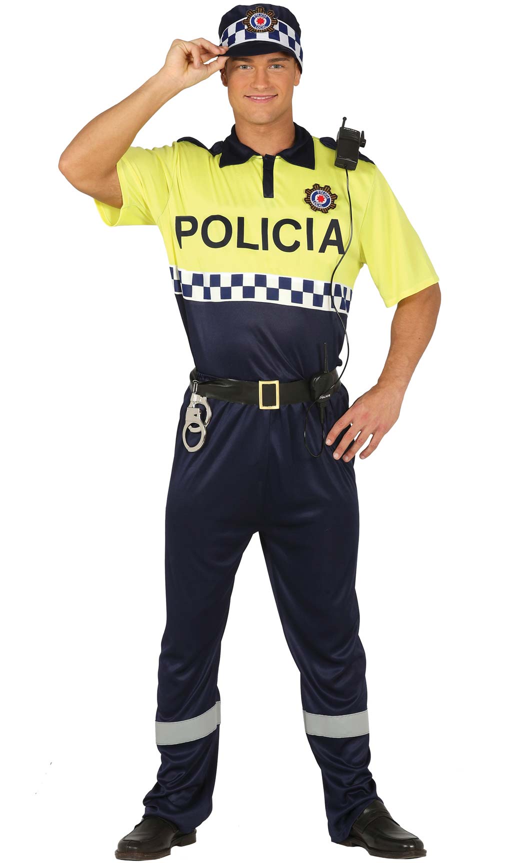 equipaje Enriquecimiento centavo Disfraz de Policía Local para adulto