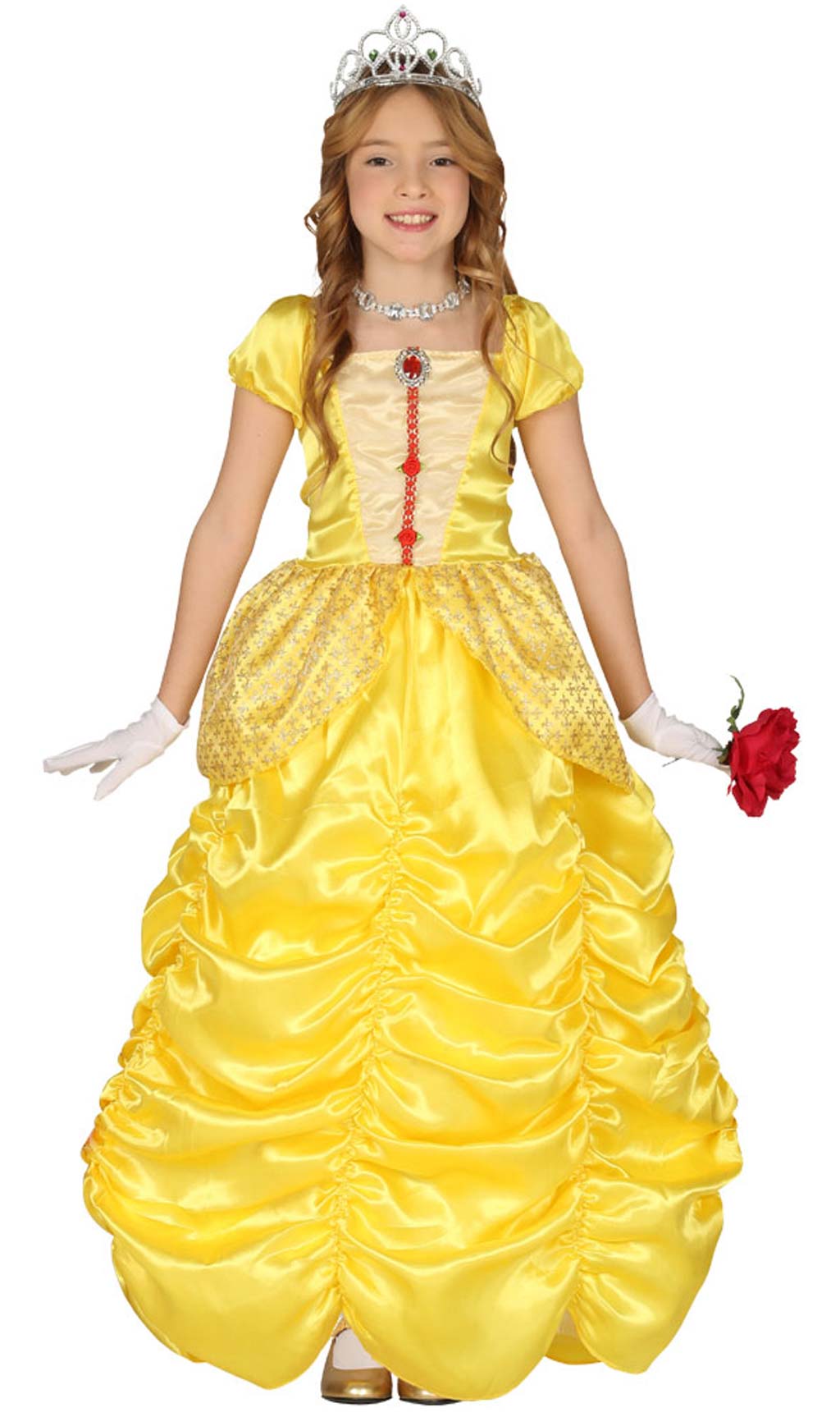 Disfraz de Princesa Amarilla para niña