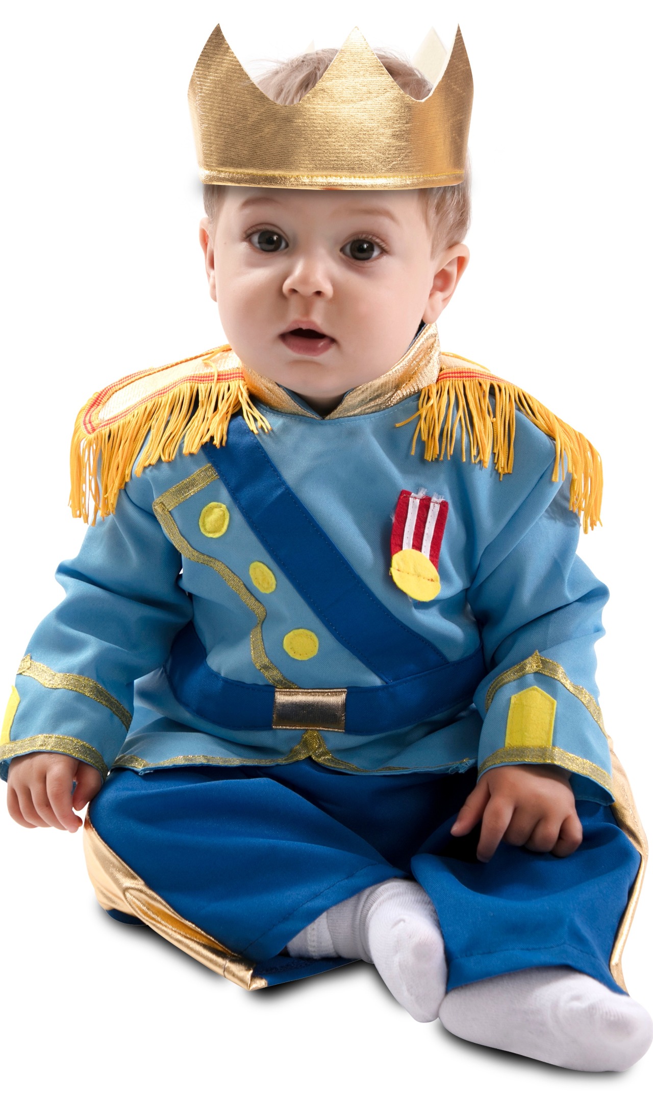 Disfraz de Príncipe Azul Flecos para infantil