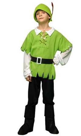 Disfraz de Robin Hood Verde infantil