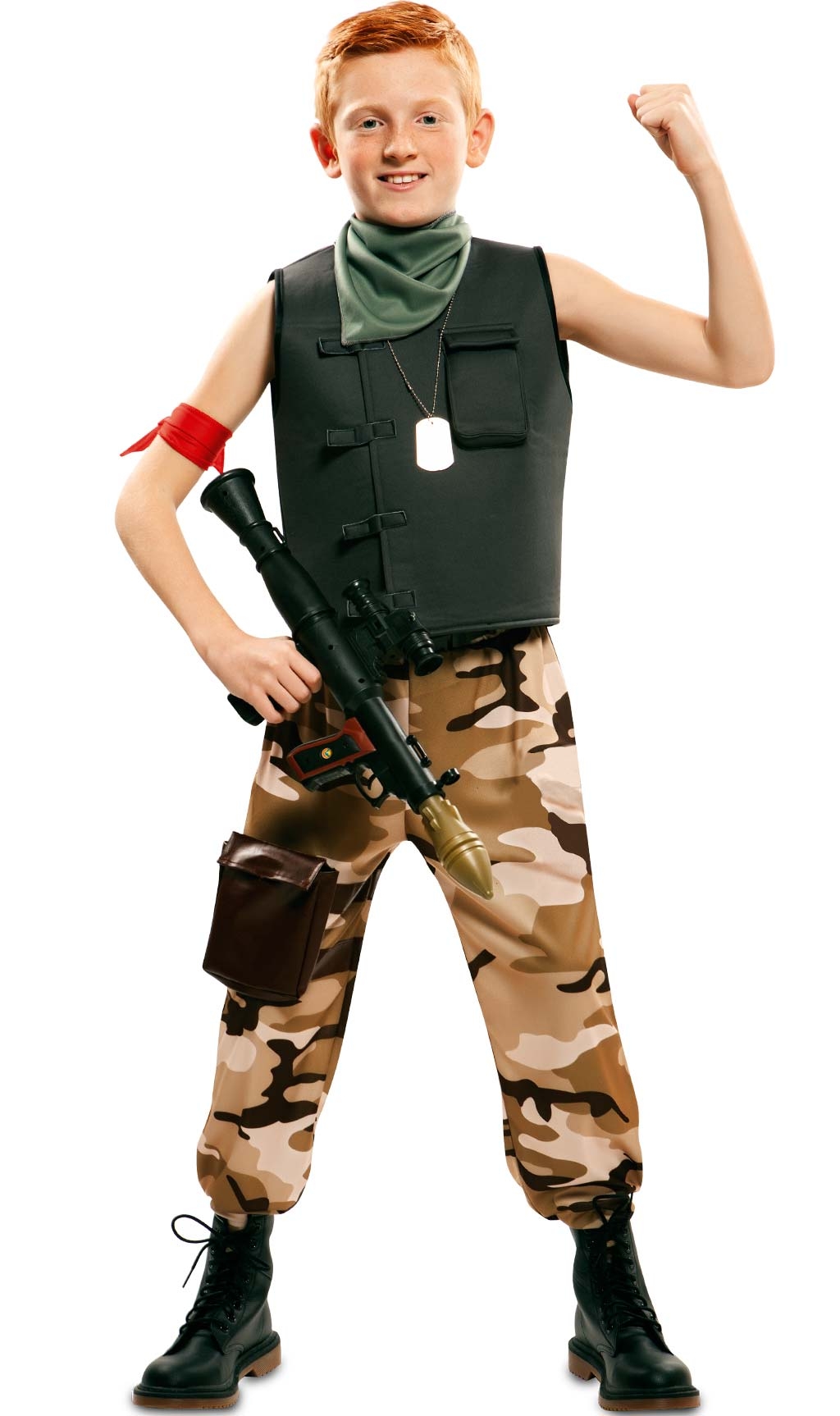 Disfraz de Militar Fortnite para niño